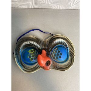 Vintage Ben Cooper Halloween Masquerade Birdman Bird Bug‎ Eyes Half Mask